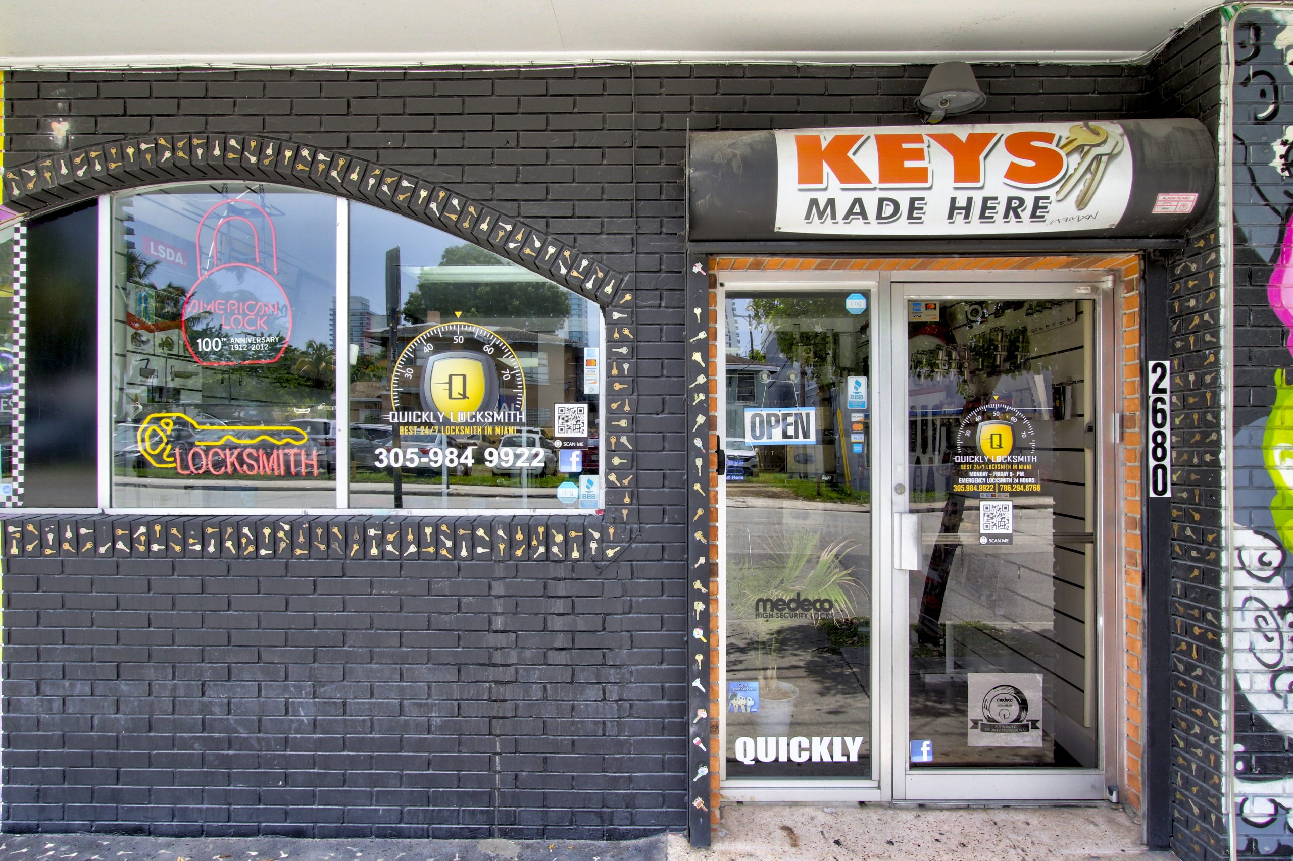 Main store in Midtown Miami entrance