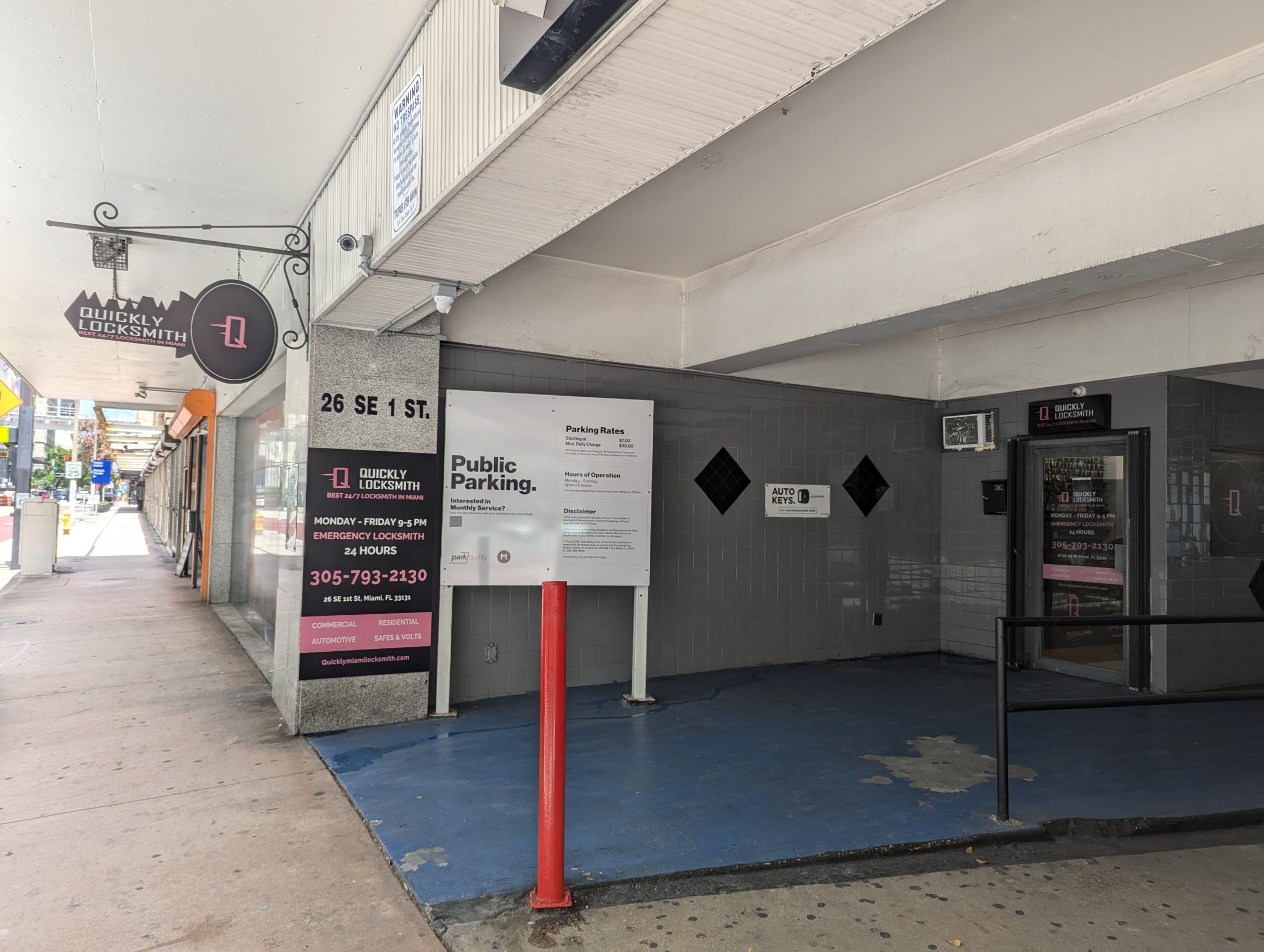 Quickly Locksmith Miami new locksmith shop in downtown Miami 26 SE 1st St, Miami, FL 33131