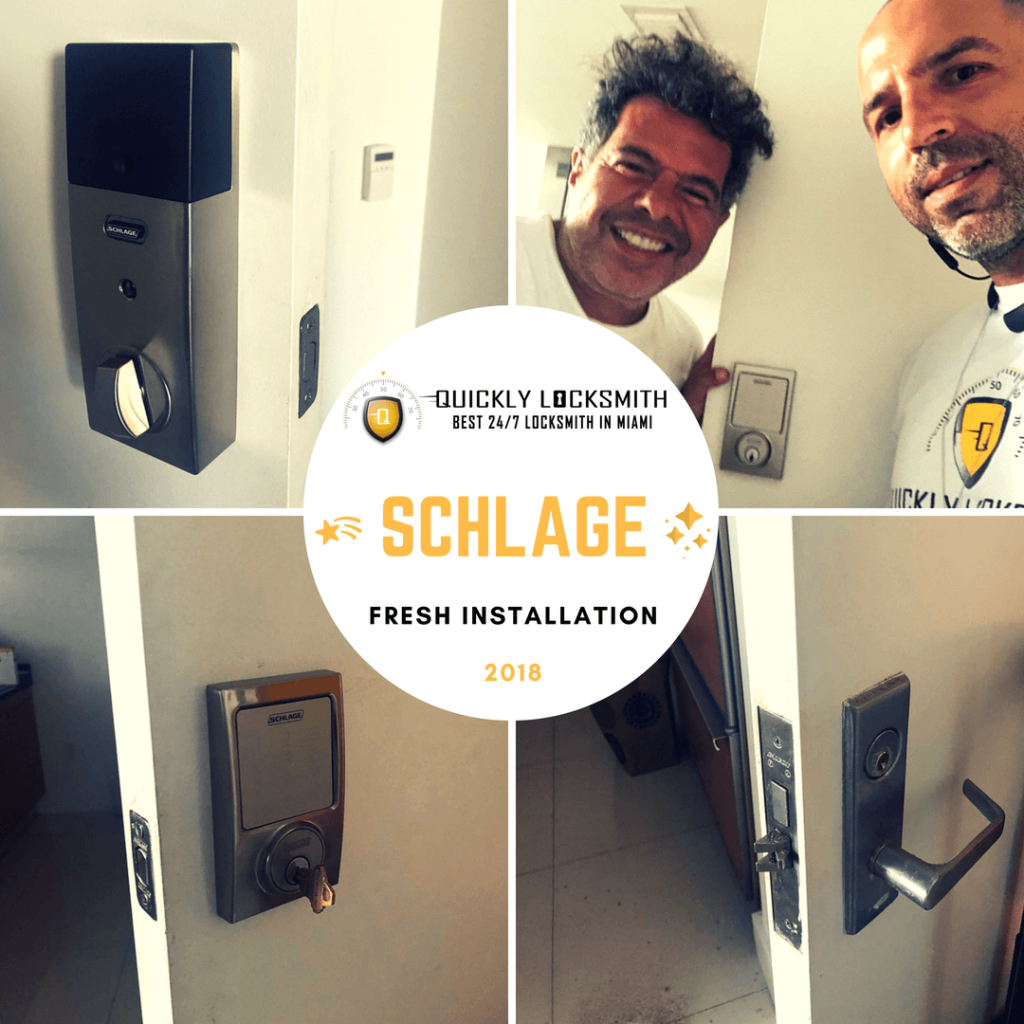 schlage locks fresh installation